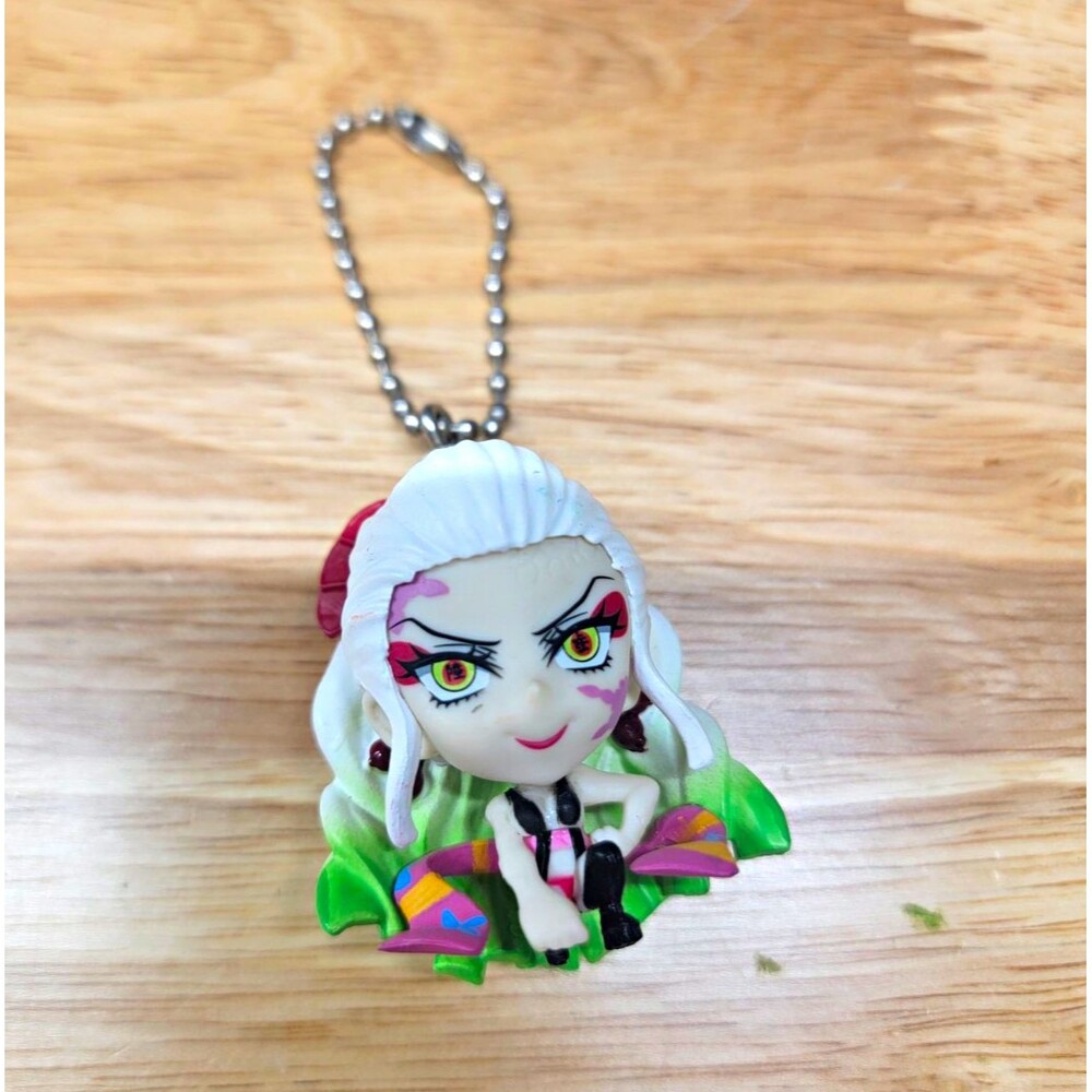 Daki mini figure keychain from the Bandai Demon Slayer Kimetsu no Yaiba